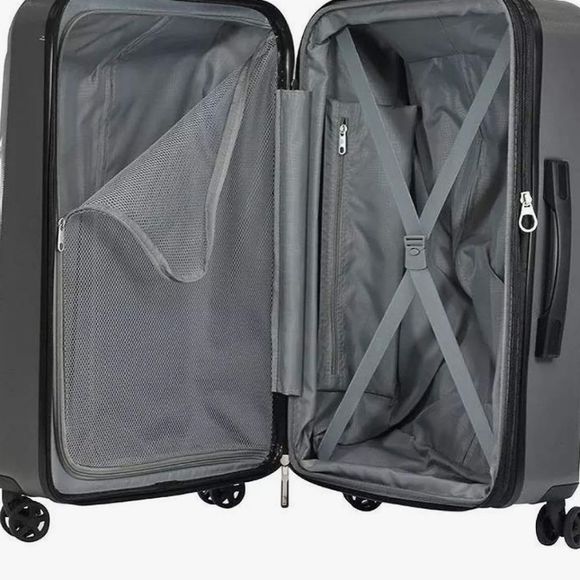 Samsonite Ashurst 20" Hard Side Spinner Luggage- Steel Grey - Picture 4 of 13